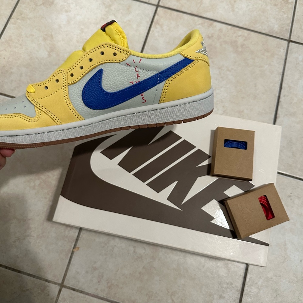 Nike x Travis Scott Air Jordan 1 Low OG “Canary
